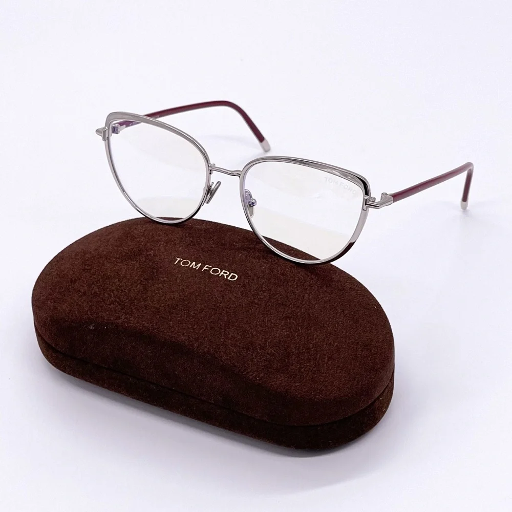 NEW TF5741/B 016 EYEGLASSES TOM FORD FT5741/B 016 + AR COATING EYEWEAR TOM FORD